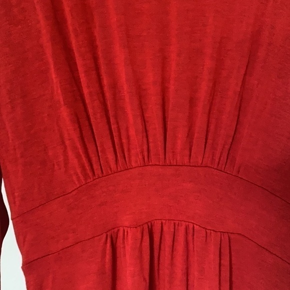 YALA Bamboo Sweater Robe Red S/M New! - Picture 6 of 10